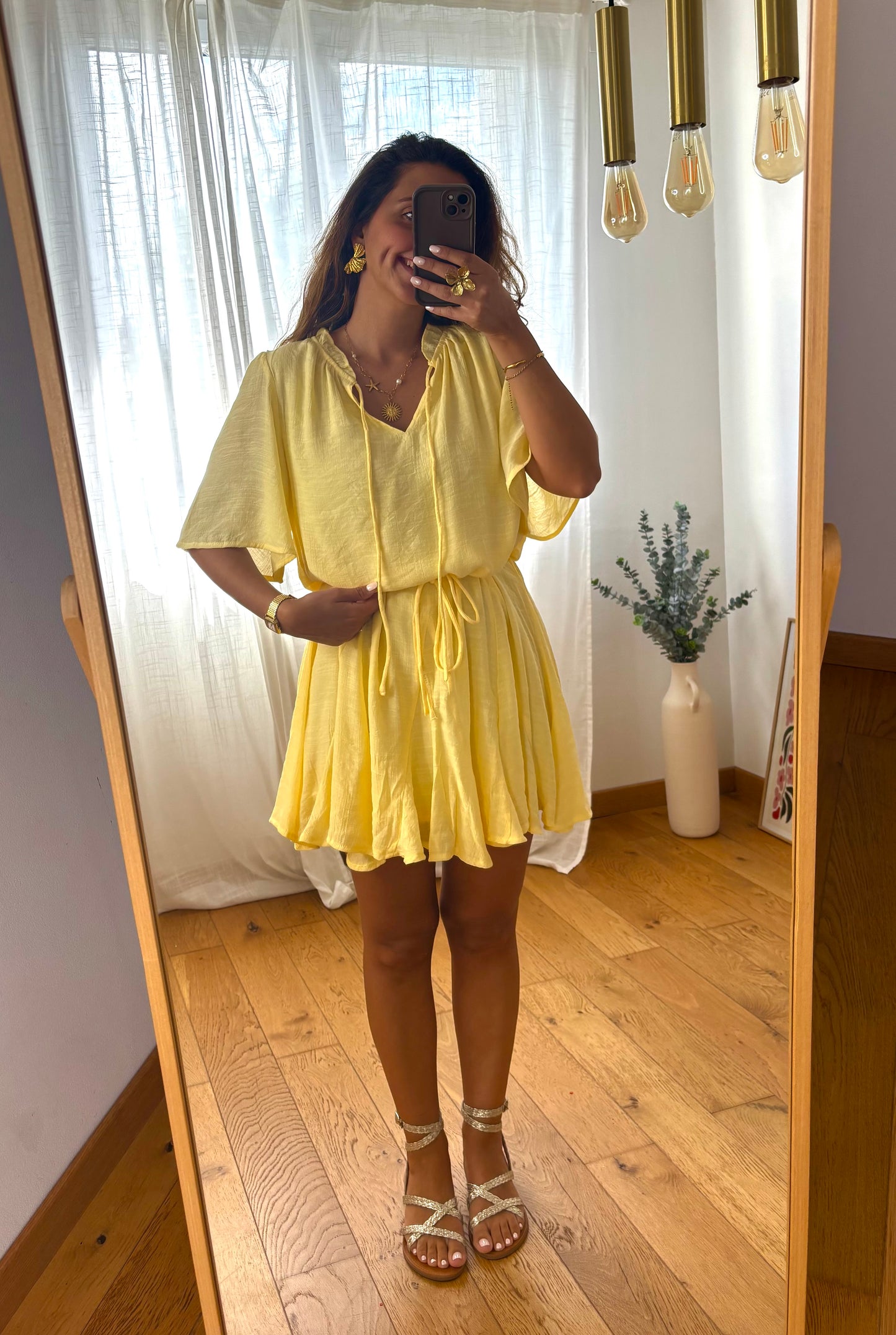 Robe Andréa Jaune