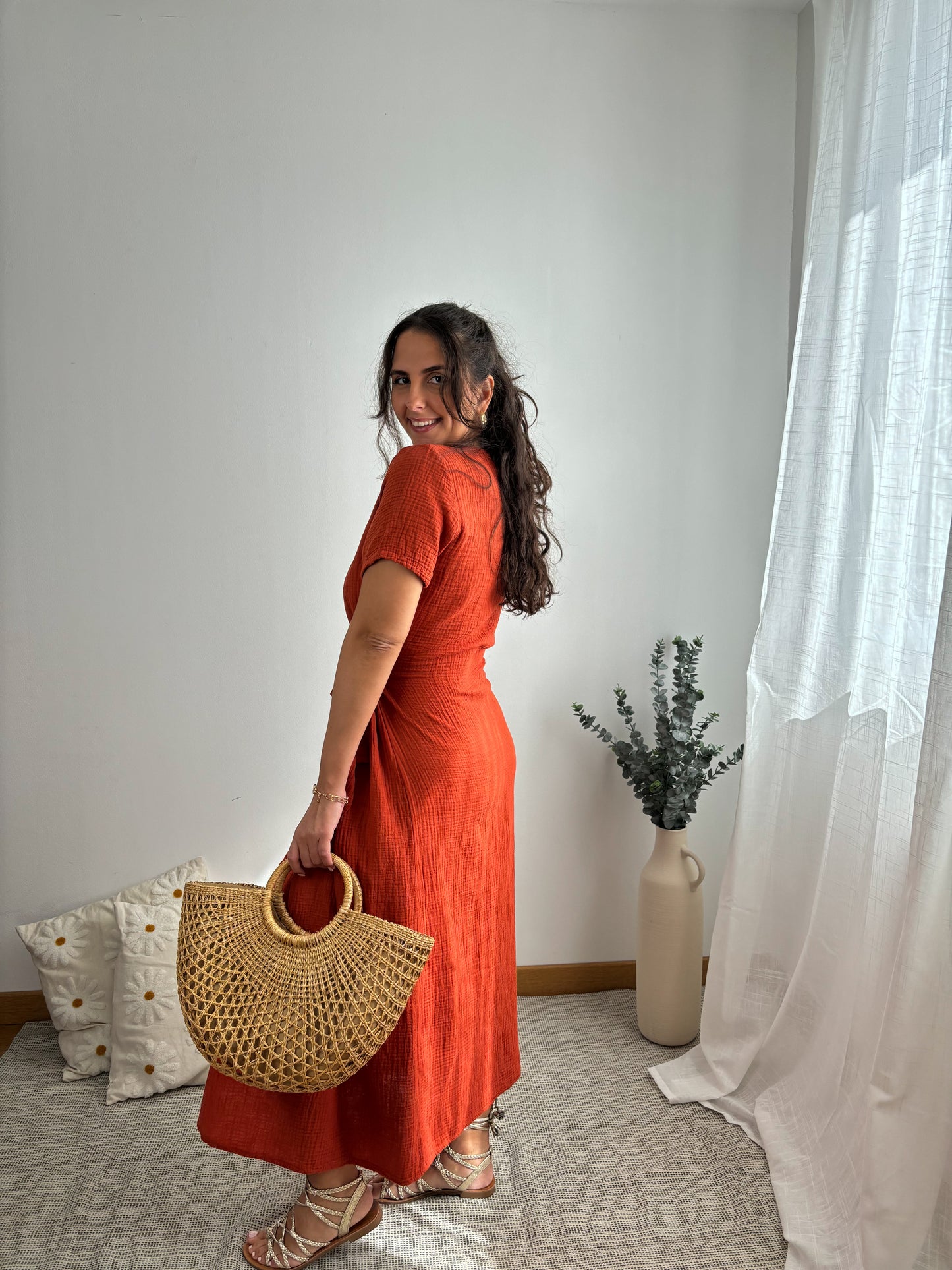 Robe Gaze Terracotta