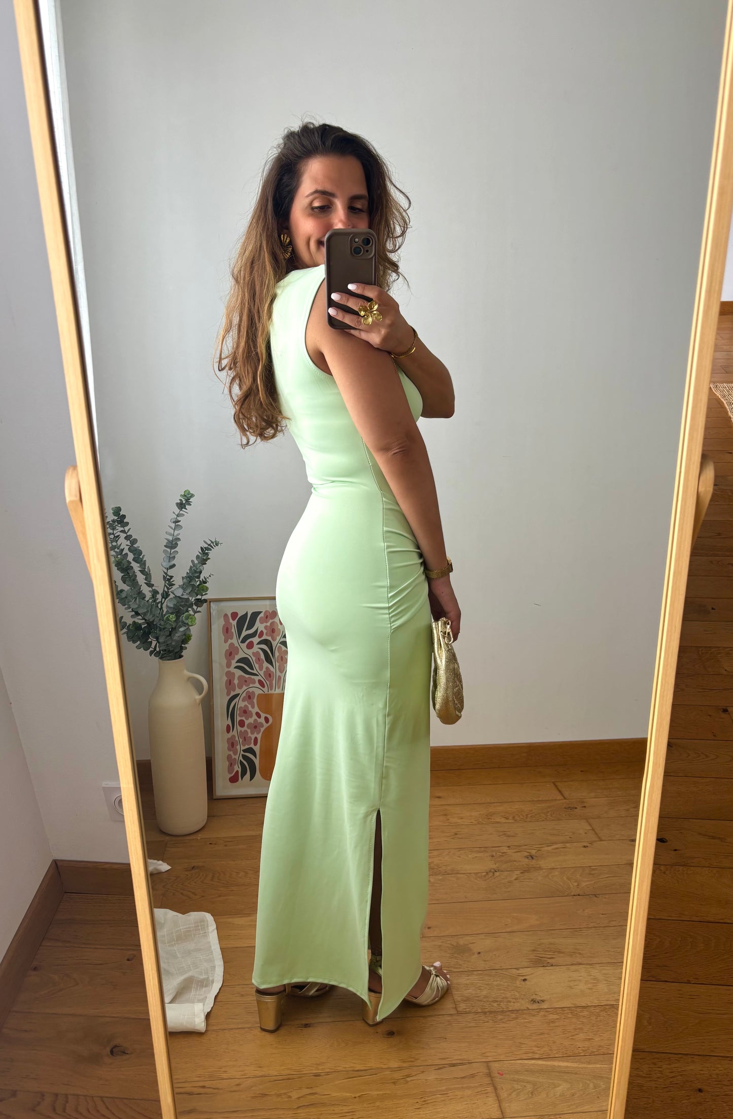 Robe Alicia Vert d'eau