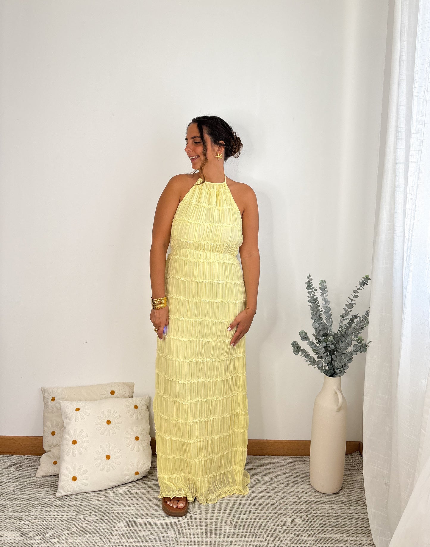 Robe Alia Jaune
