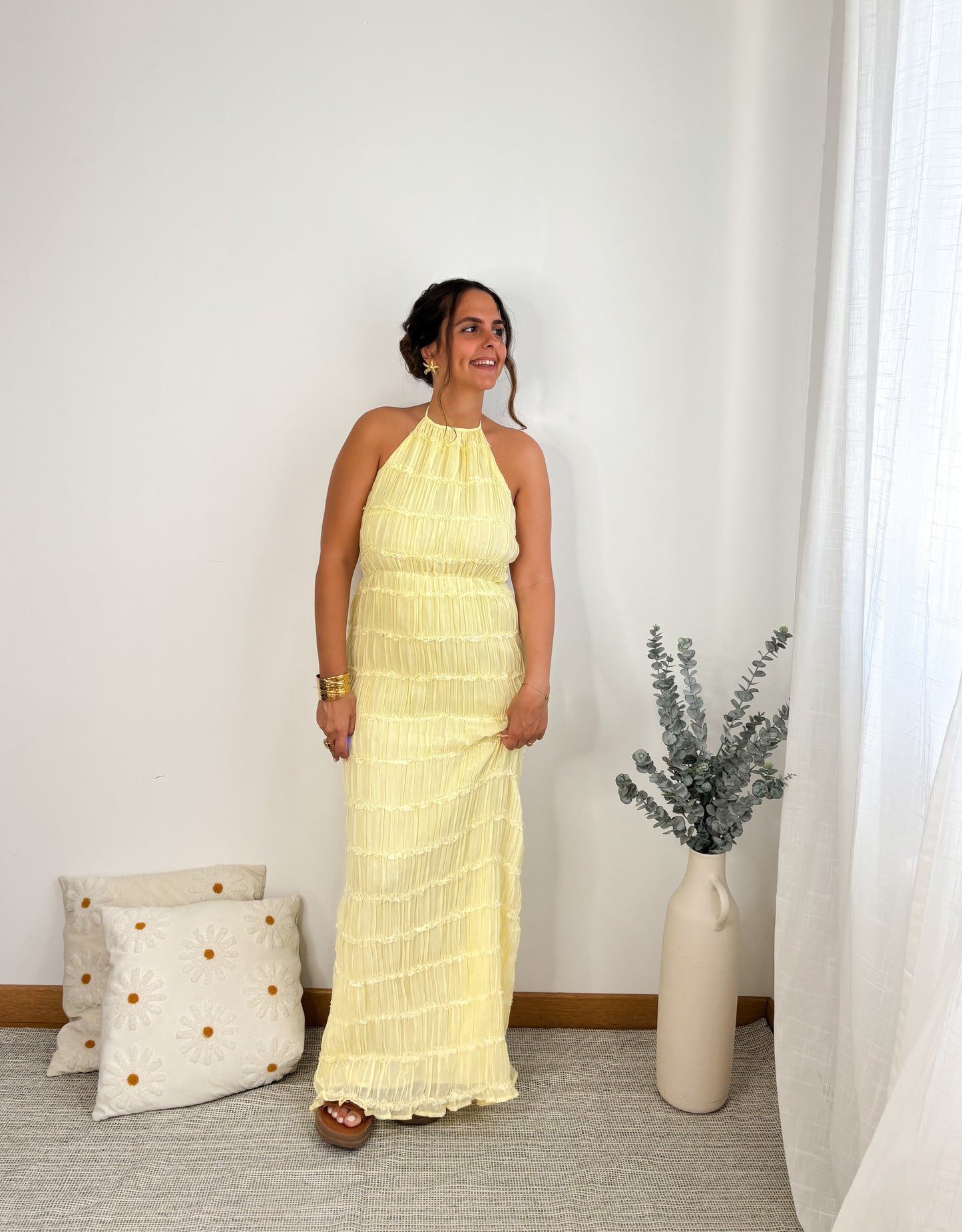 Robe Alia Jaune