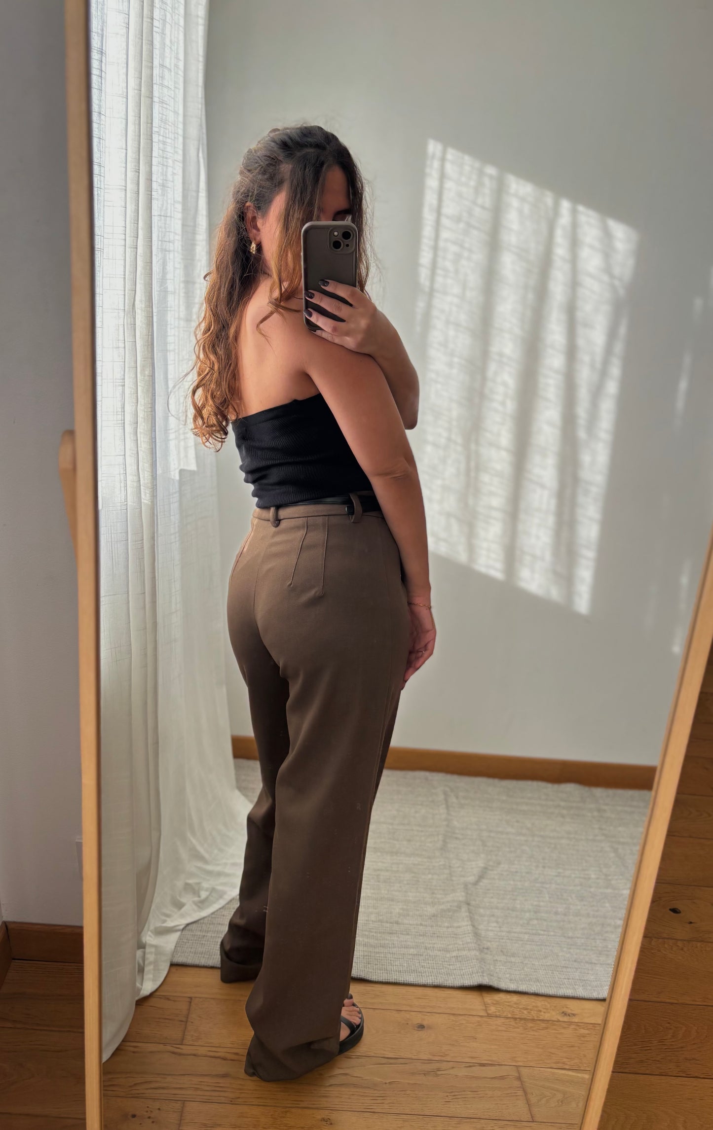 Pantalon Lina Marron