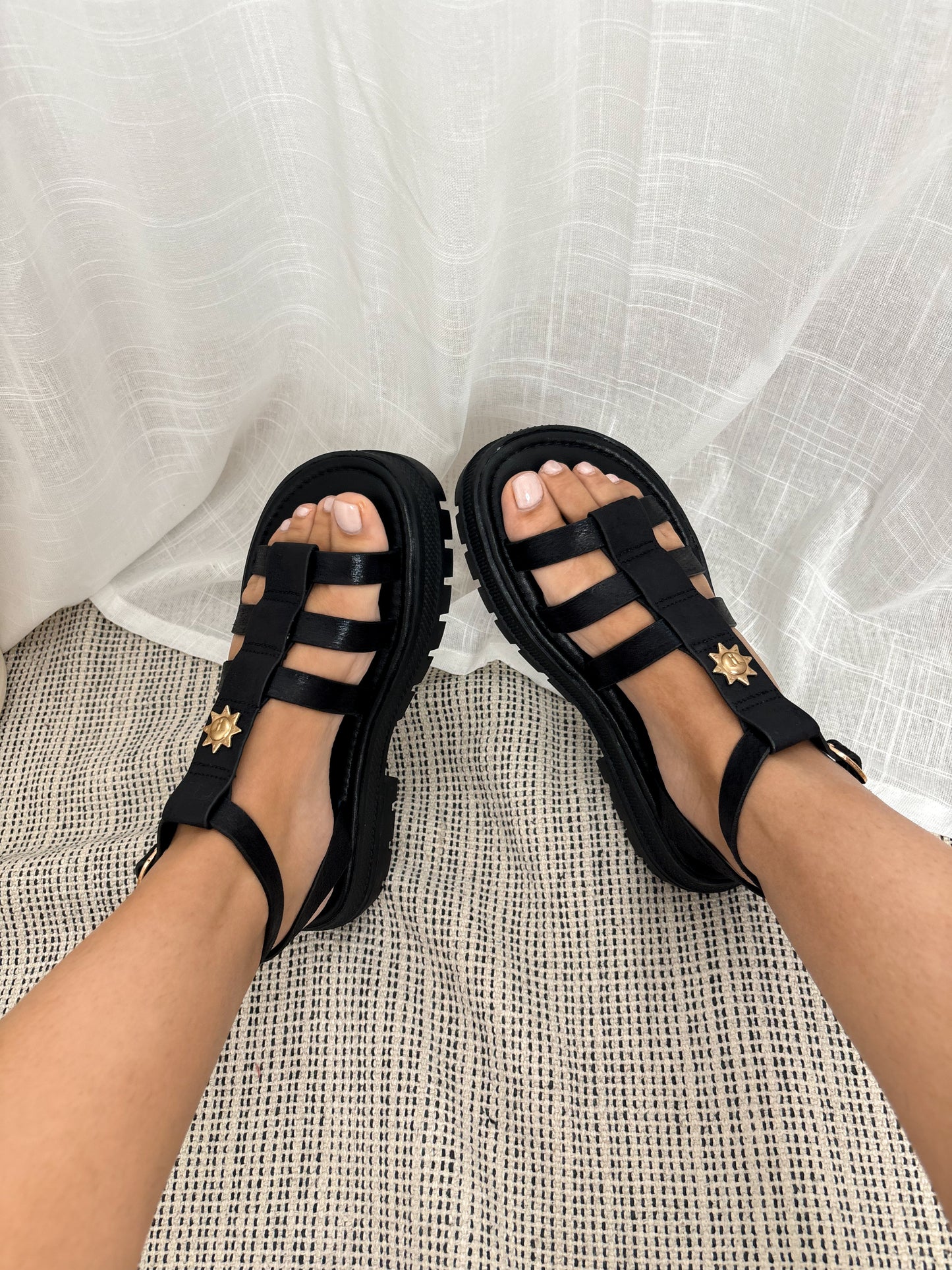 Sandales Athènes Noire