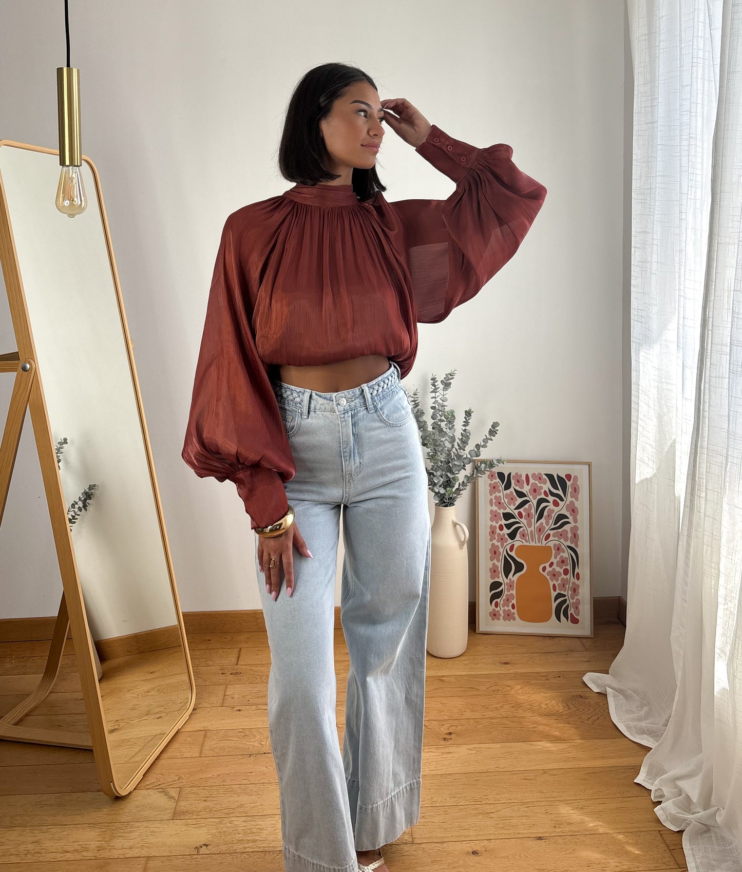 Blouse Bliss Terracotta