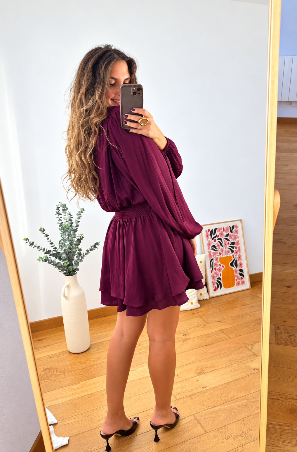 Robe Jade Prune