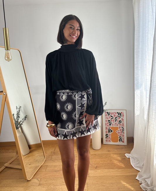 Blouse Malika Noire
