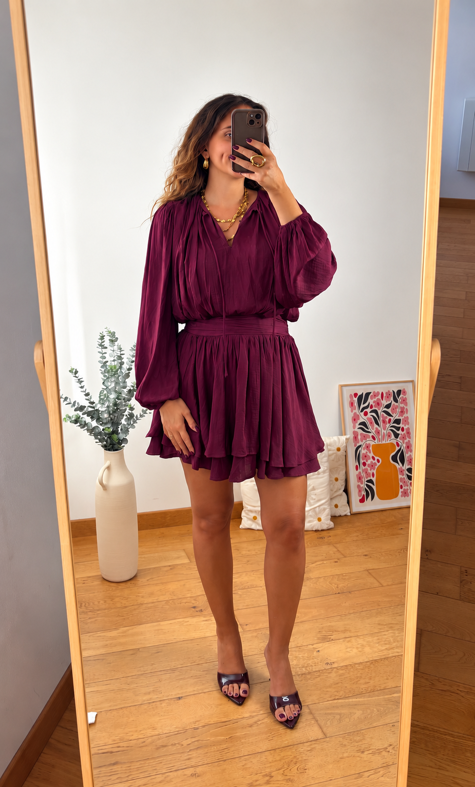 Robe Jade Prune