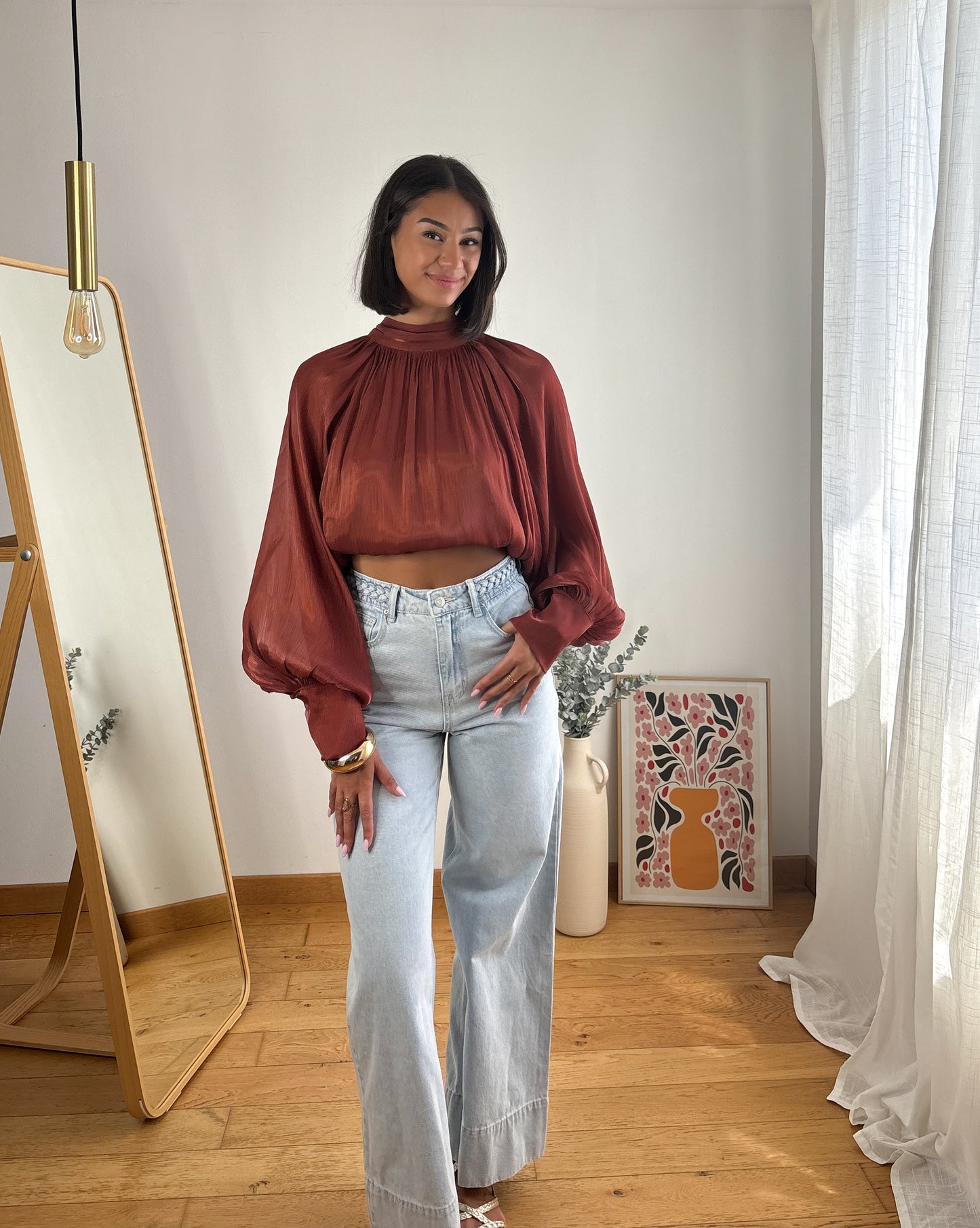 Blouse Bliss Terracotta