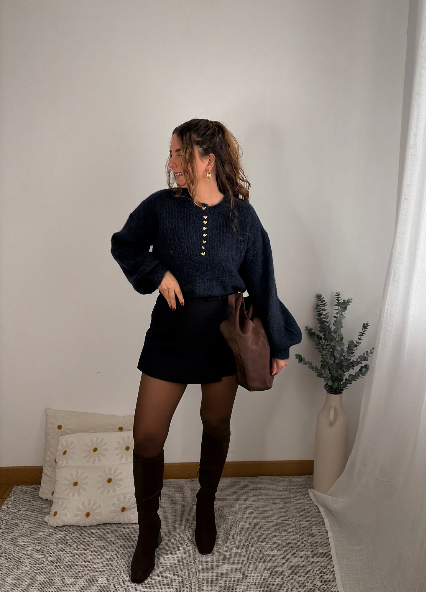 Gilet Hallie bleu marine