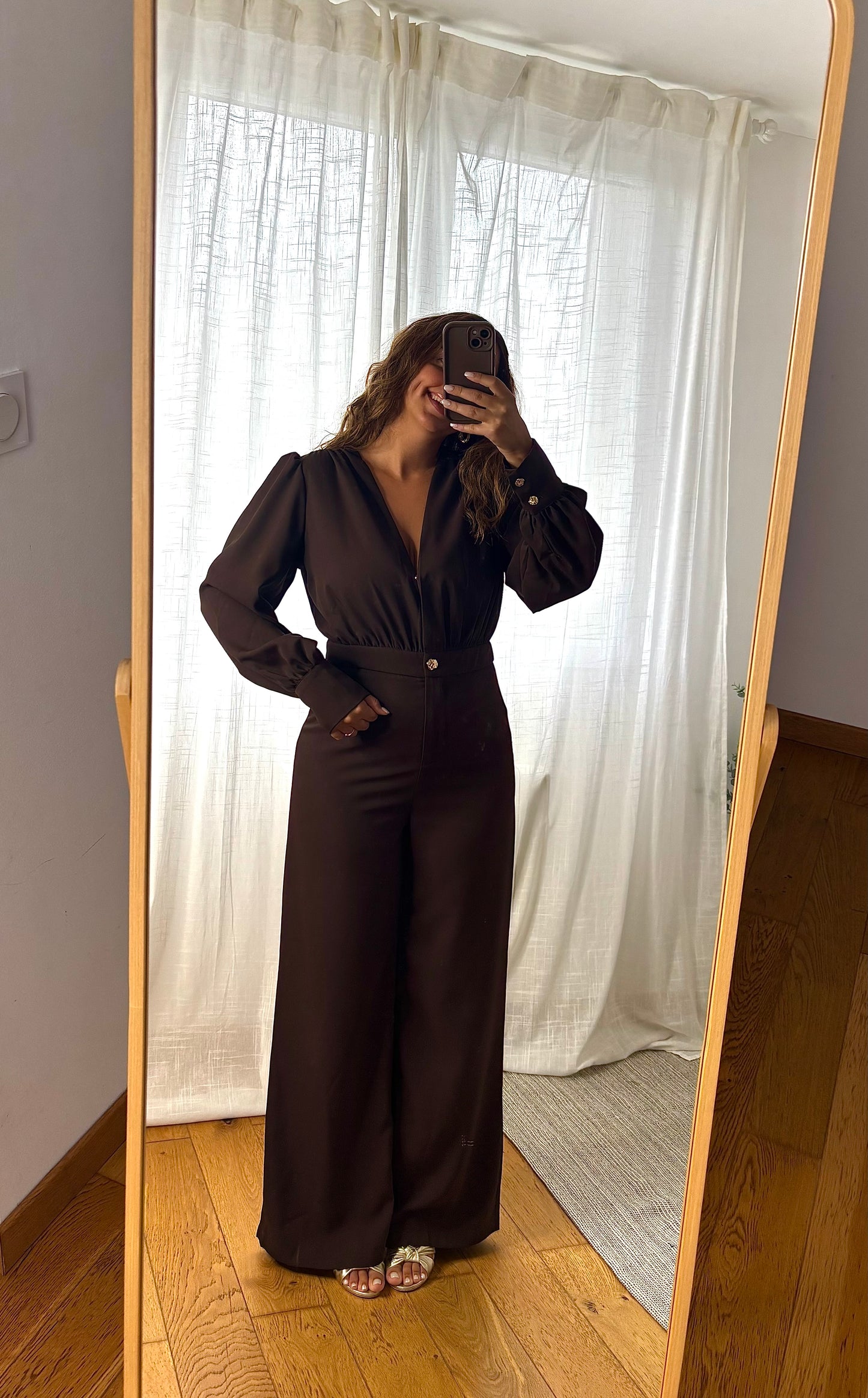 Combinaison Laurène Marron