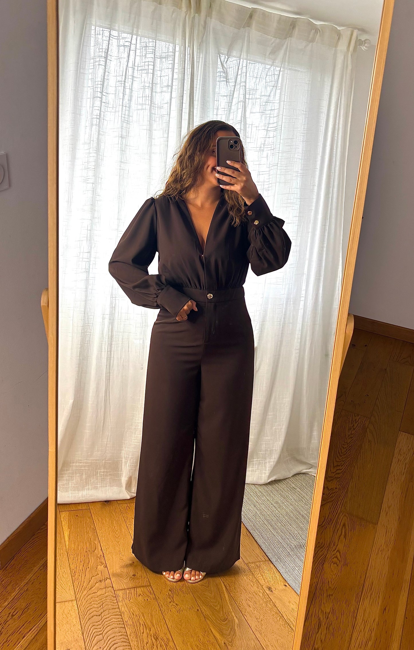 Combinaison Laurène Marron