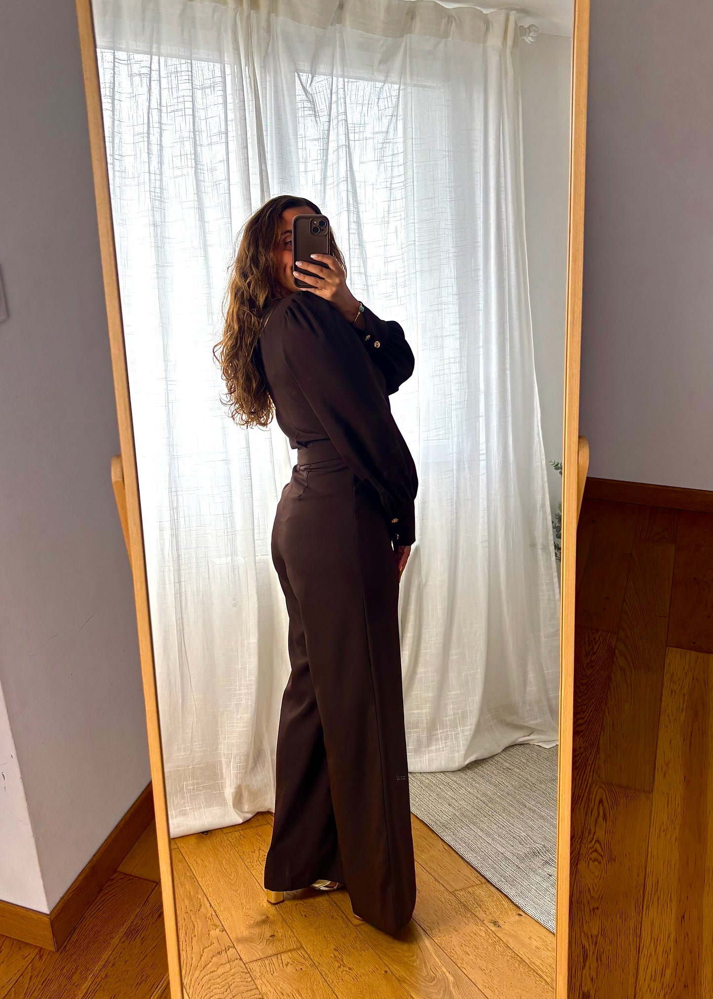 Combinaison Laurène Marron