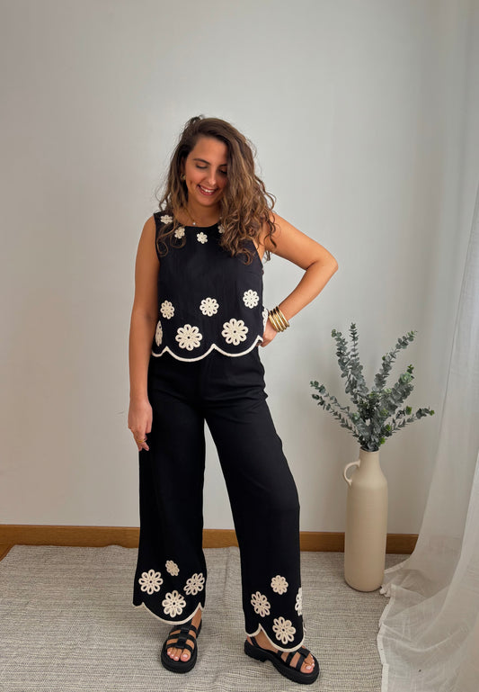 Pantalon Fiona noir