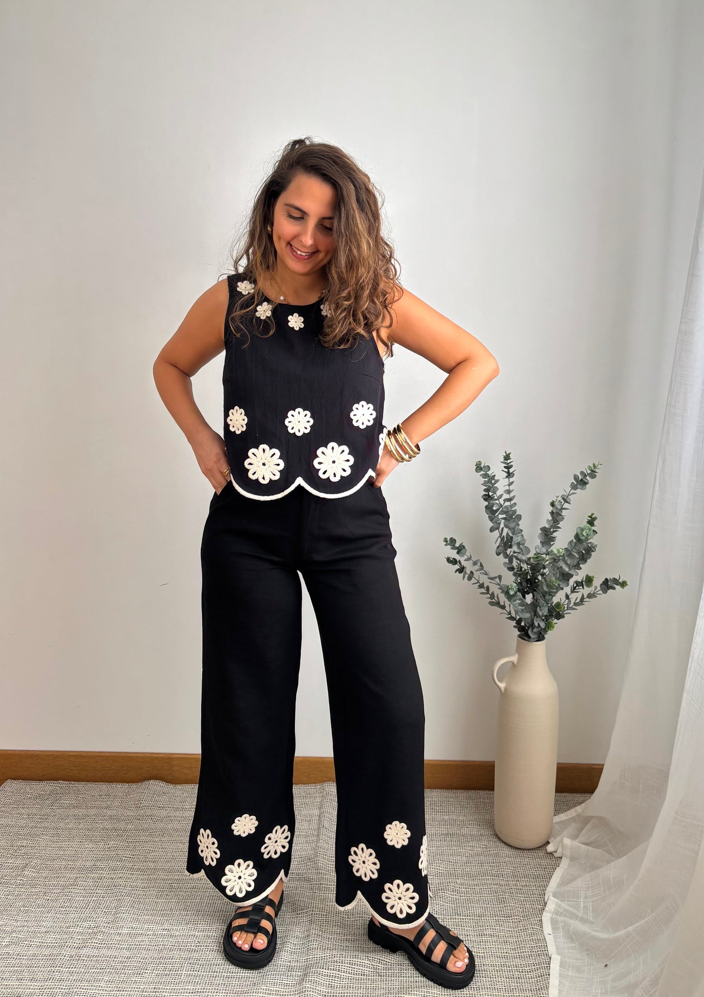 Pantalon Fiona noir