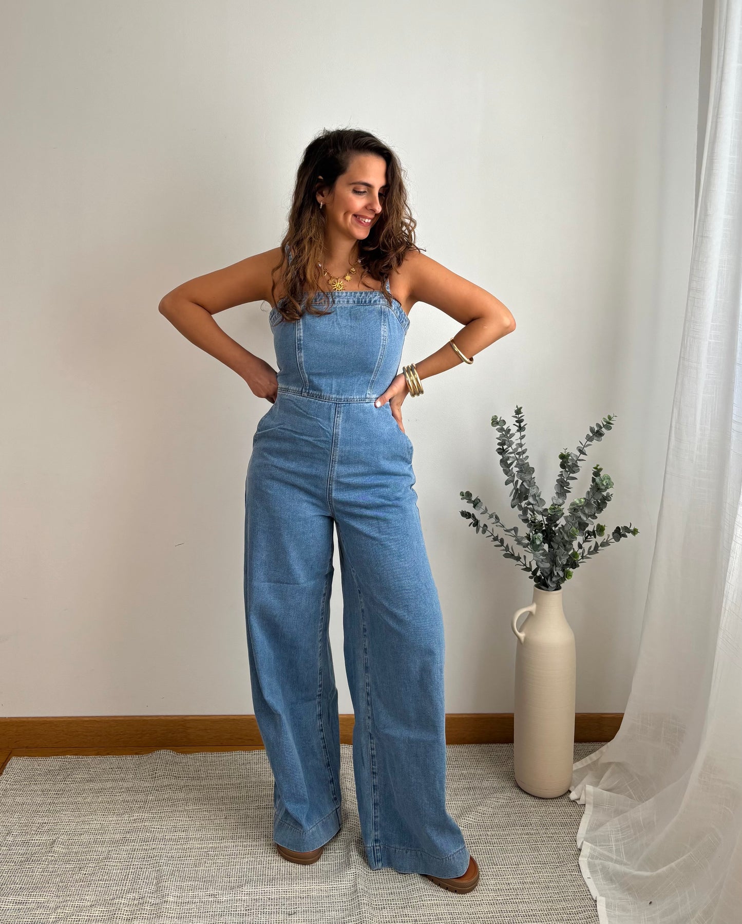 Combinaison en jeans Joana