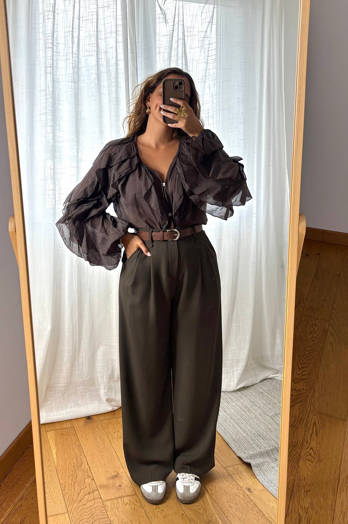 Pantalon Célia Chocolat