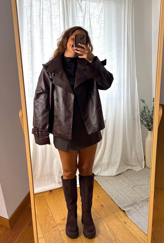 Veste Mike chocolat