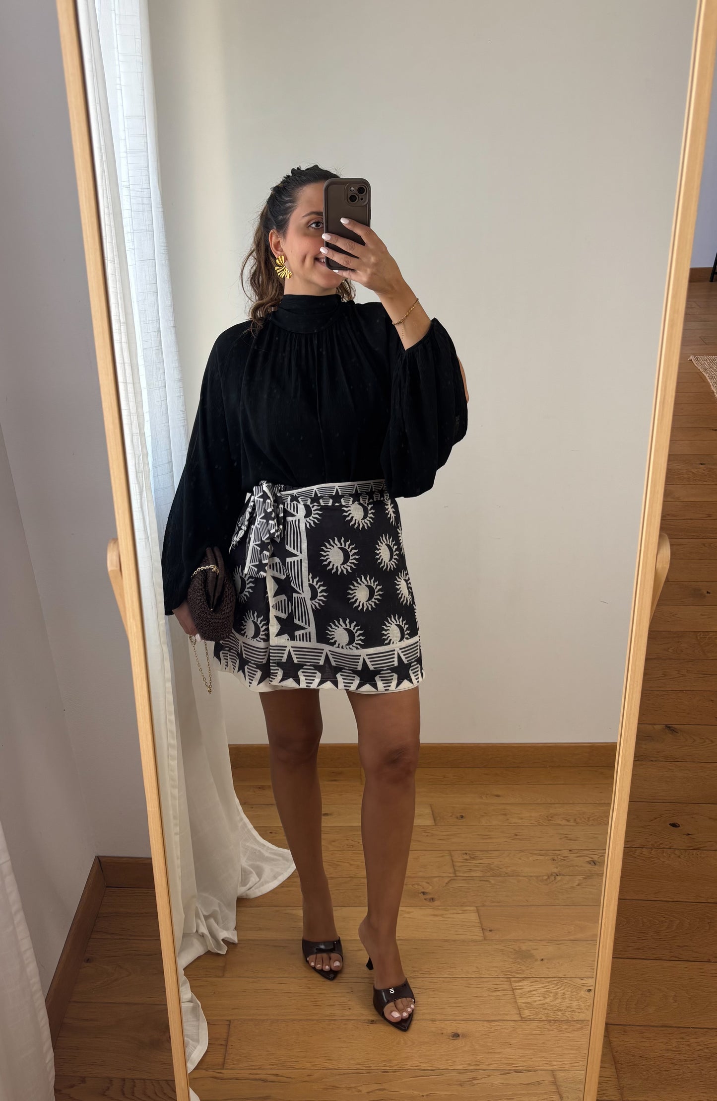 Blouse Malika Noire