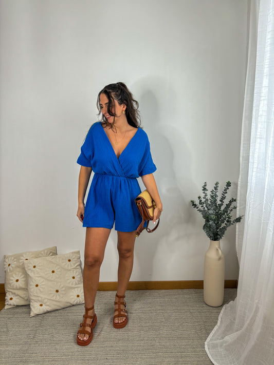 Combishort Lola Bleu Roi