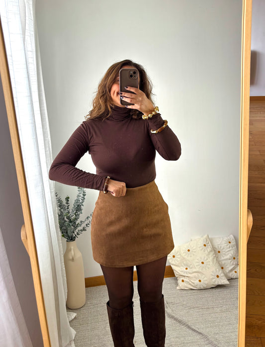 Pull col roulé Enora