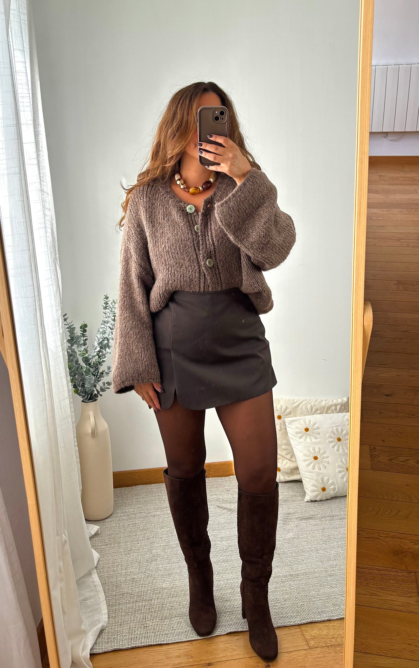 Gilet Lily Marron clair