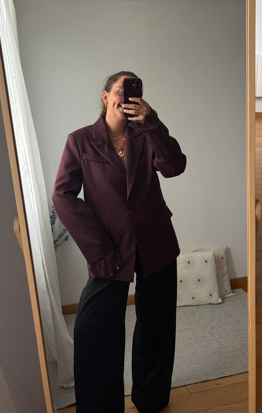 Blazer Manny Bordeaux
