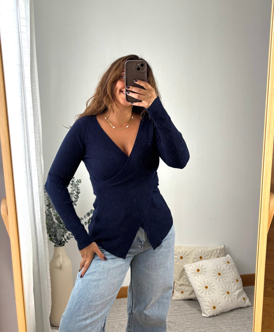 Pull Laurie Bleu Marine