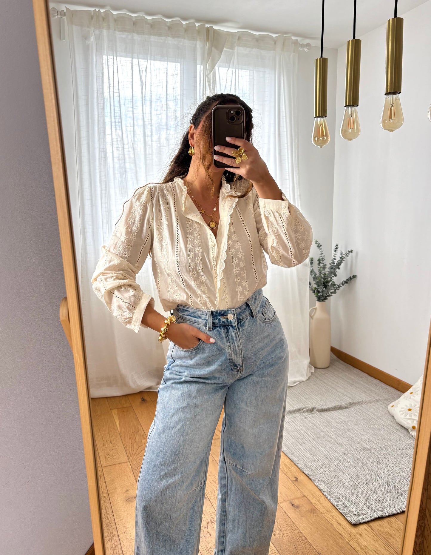 Chemisier Leia Beige