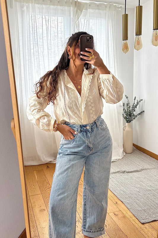 Chemisier Leia Beige