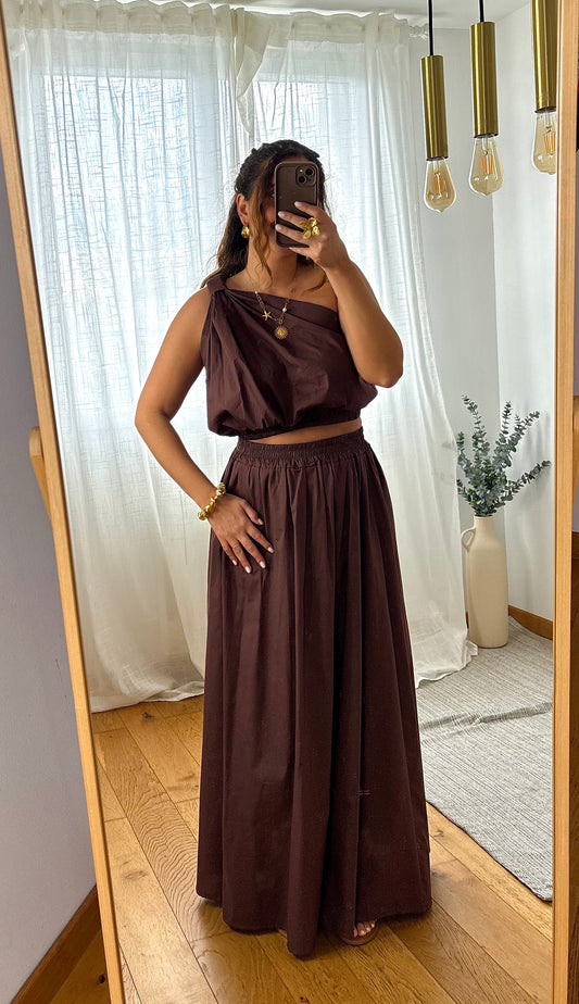 Ensemble Maya chocolat