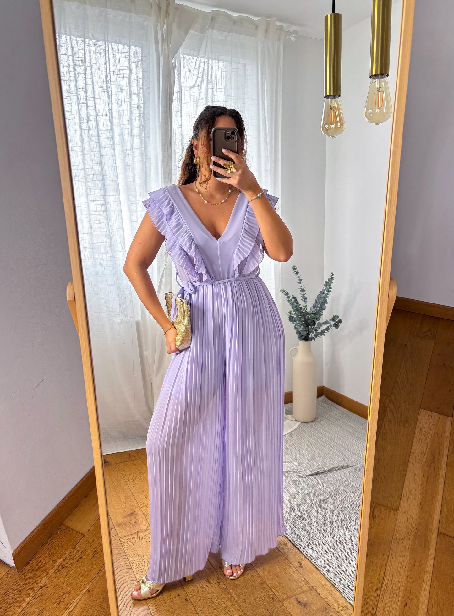 Combinaison Arianna Lilas