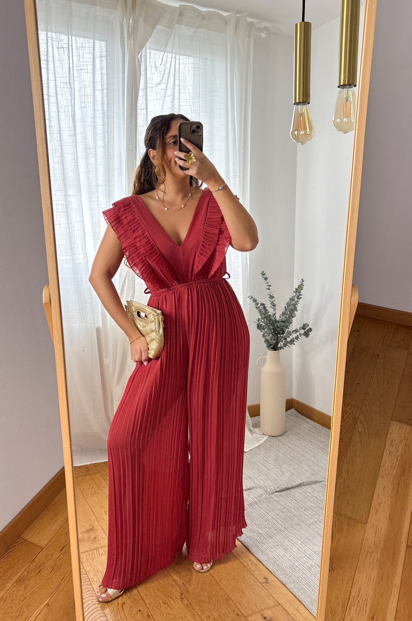 Combinaison Arianna Framboise