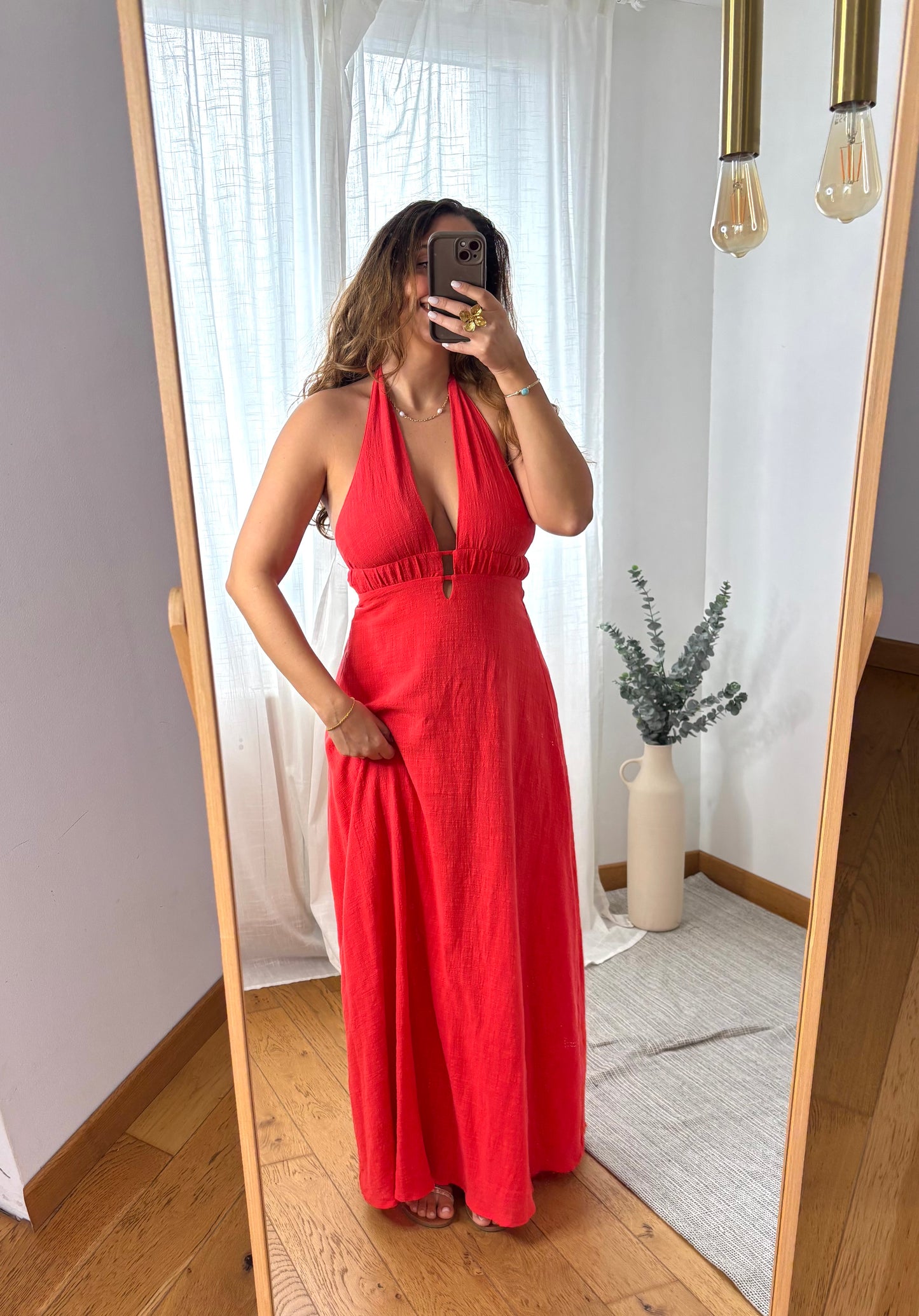 Robe Carina Corail