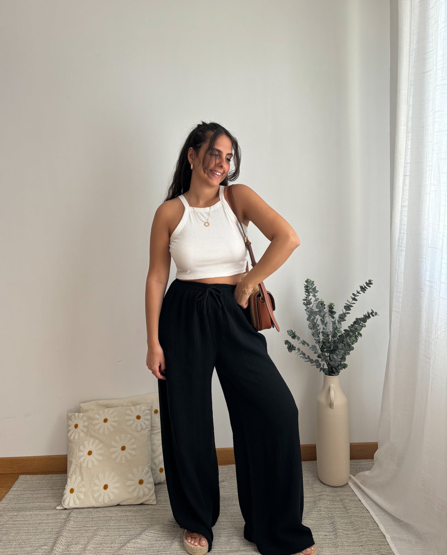 Pantalon Gaze Noir