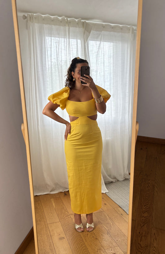 Robe Nina Jaune
