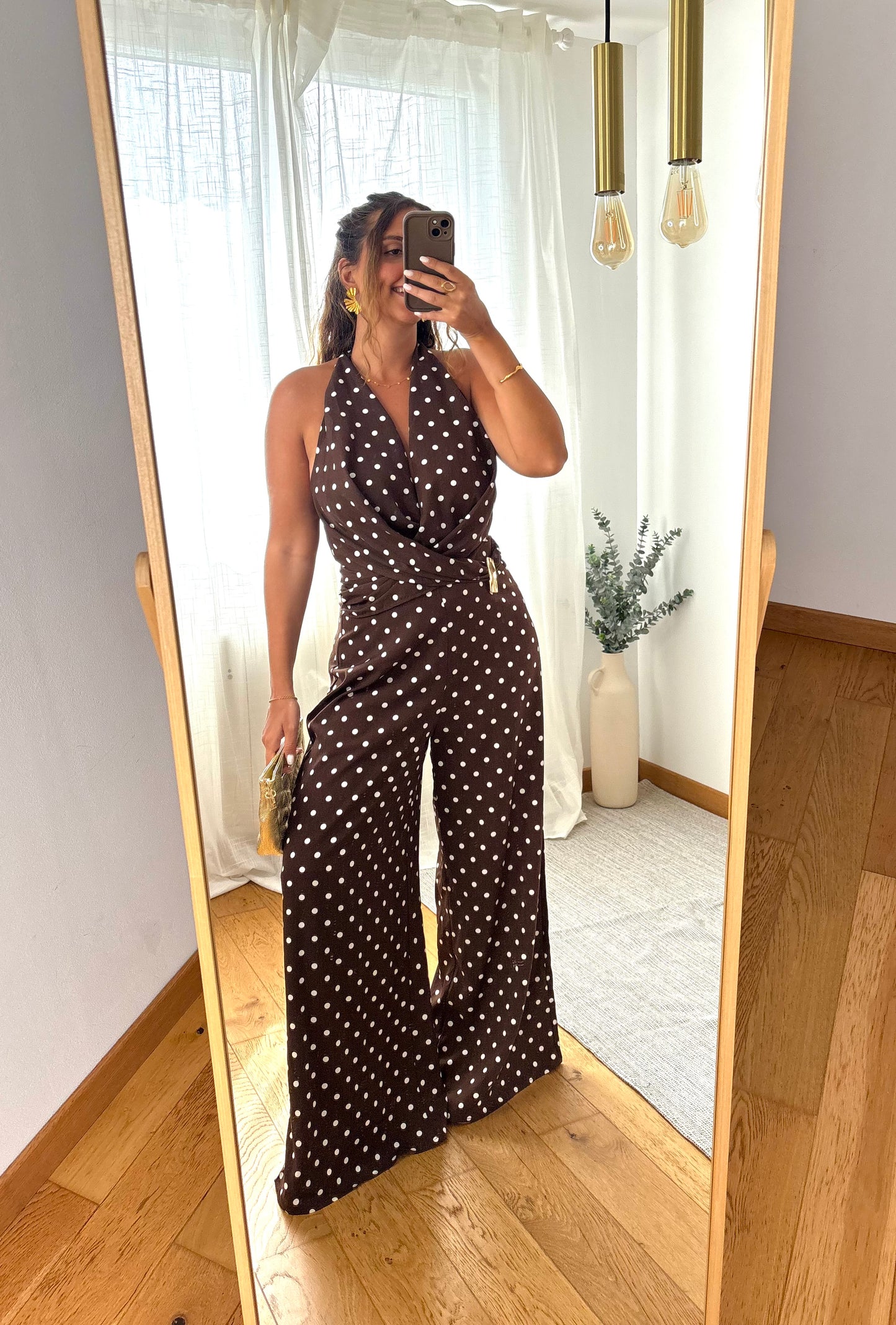 Combinaison Francesca Pois