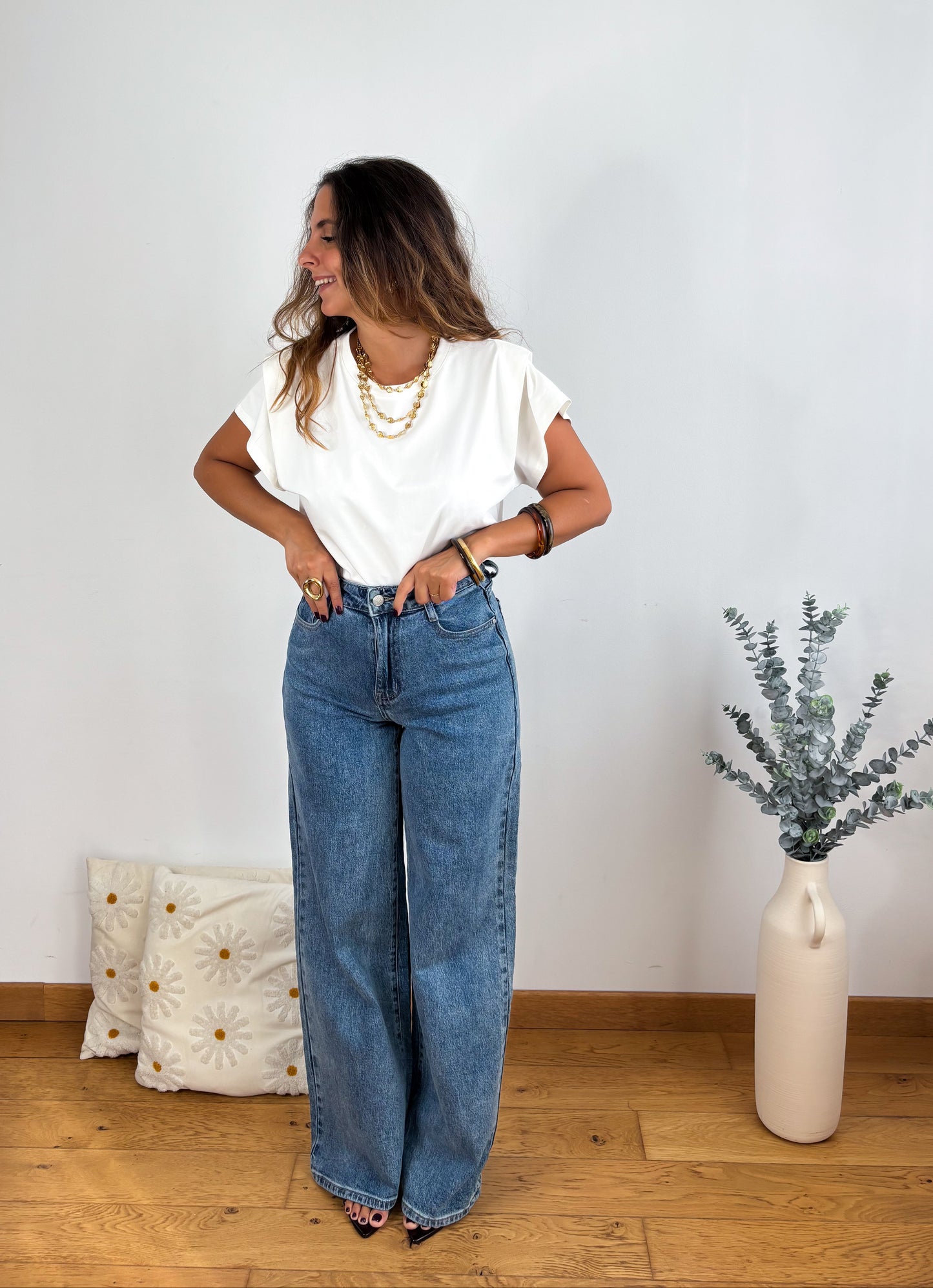 Jeans Emma Bleu Moyen