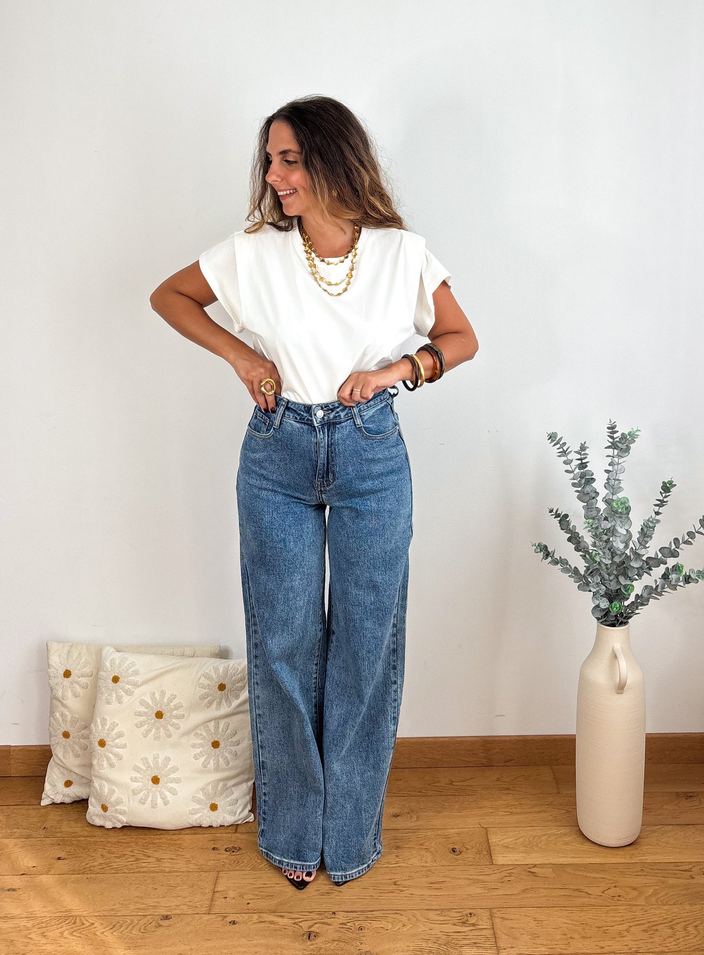 Jeans Emma Bleu Moyen