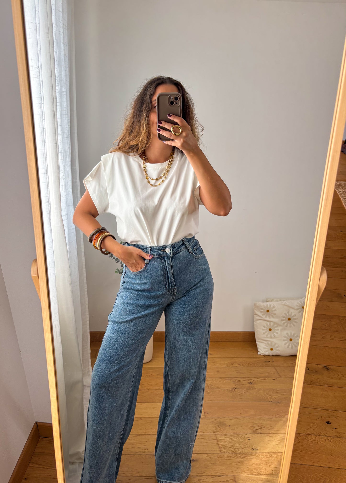 T-shirt Roni Blanc