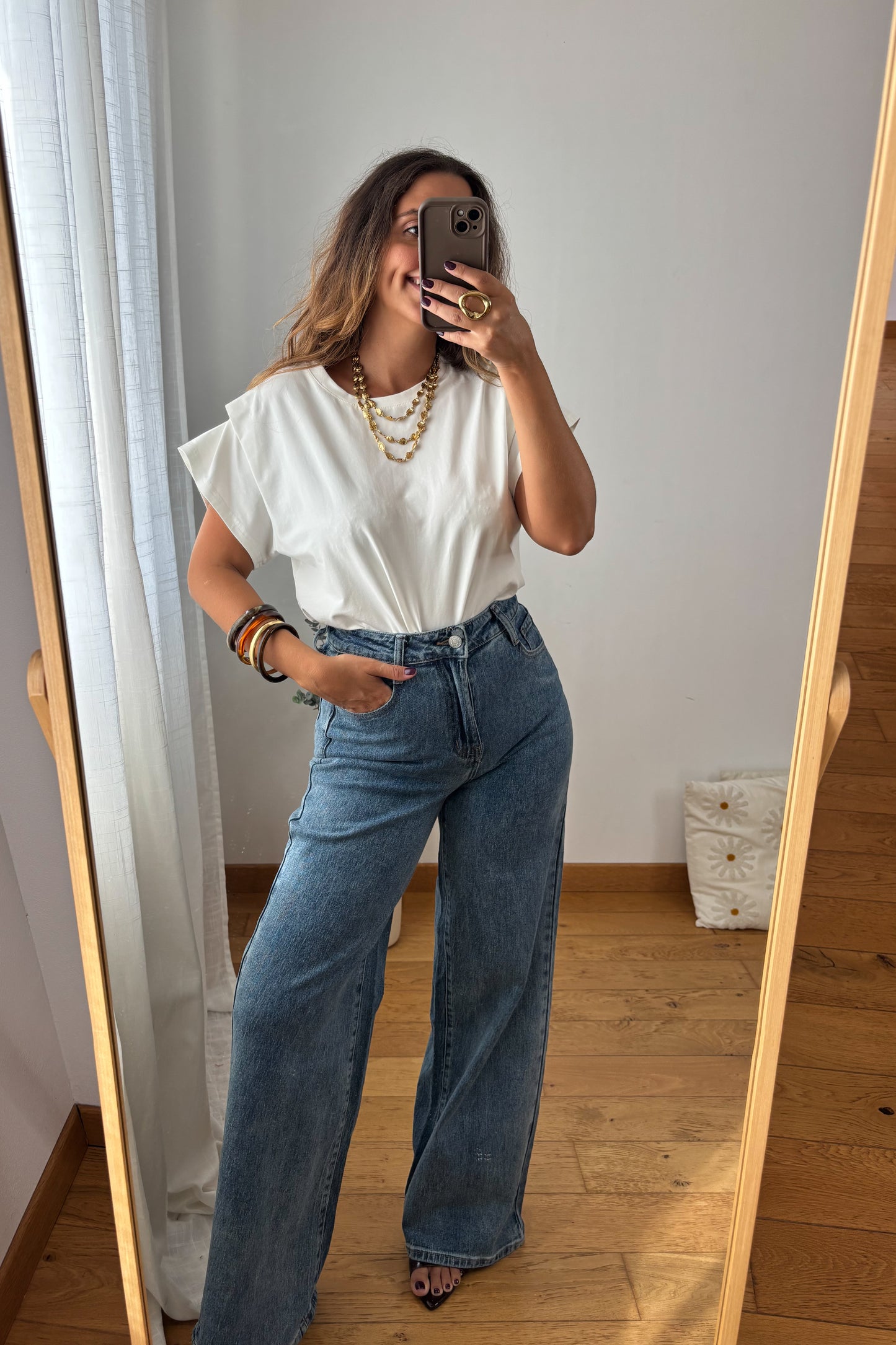 T-shirt Roni Blanc