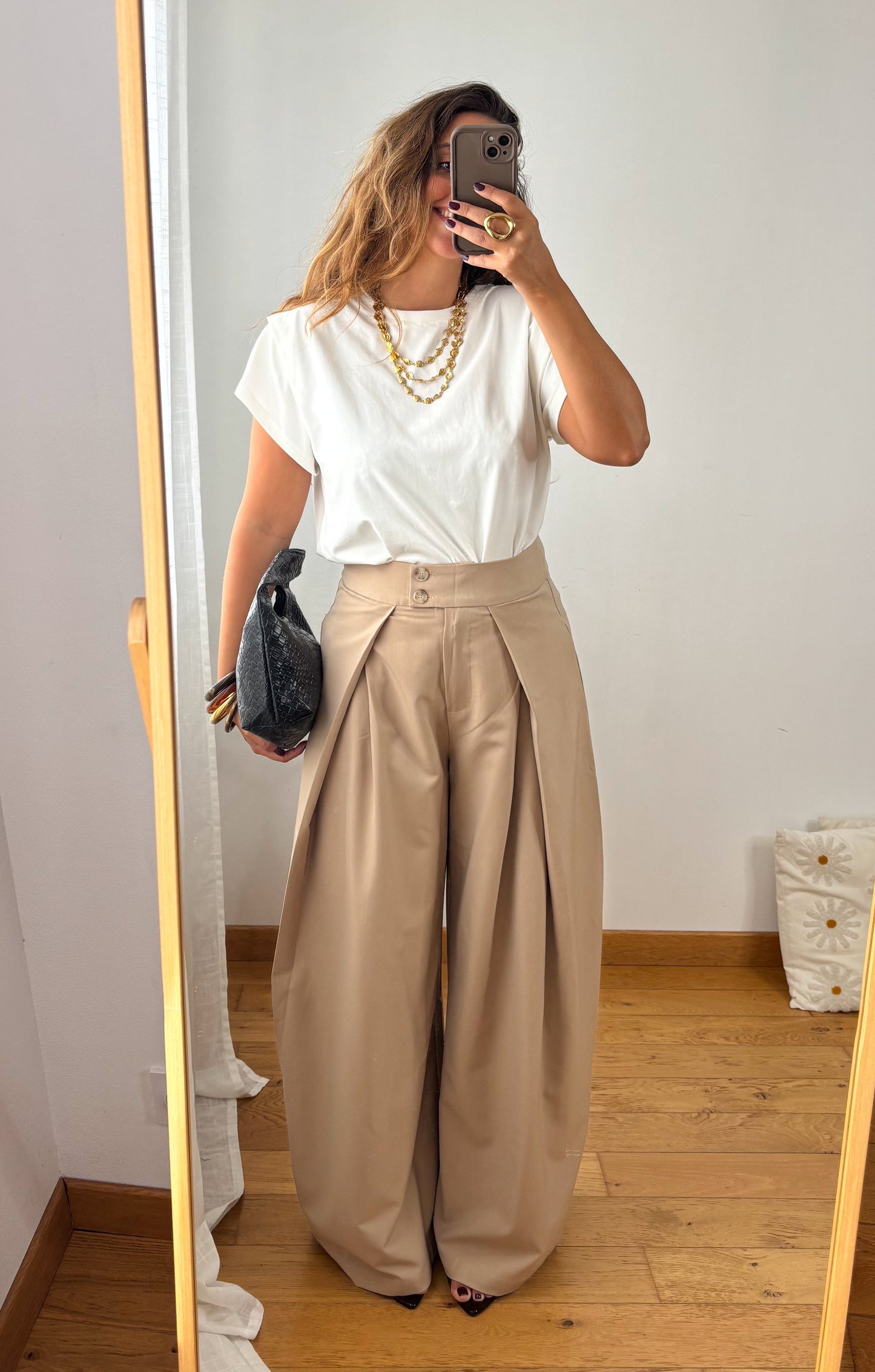 Pantalon Noah -  Beige