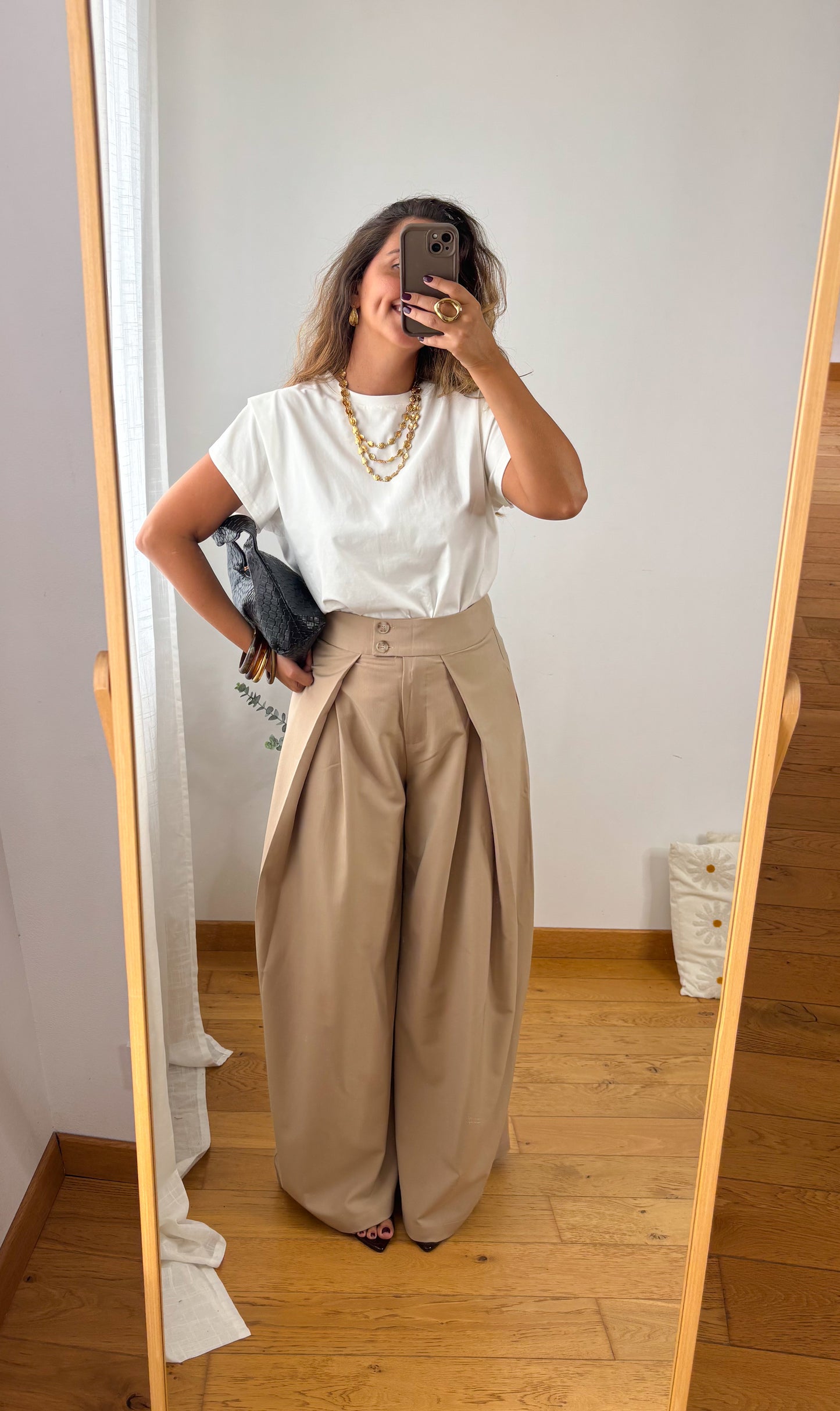 Pantalon Noah -  Beige