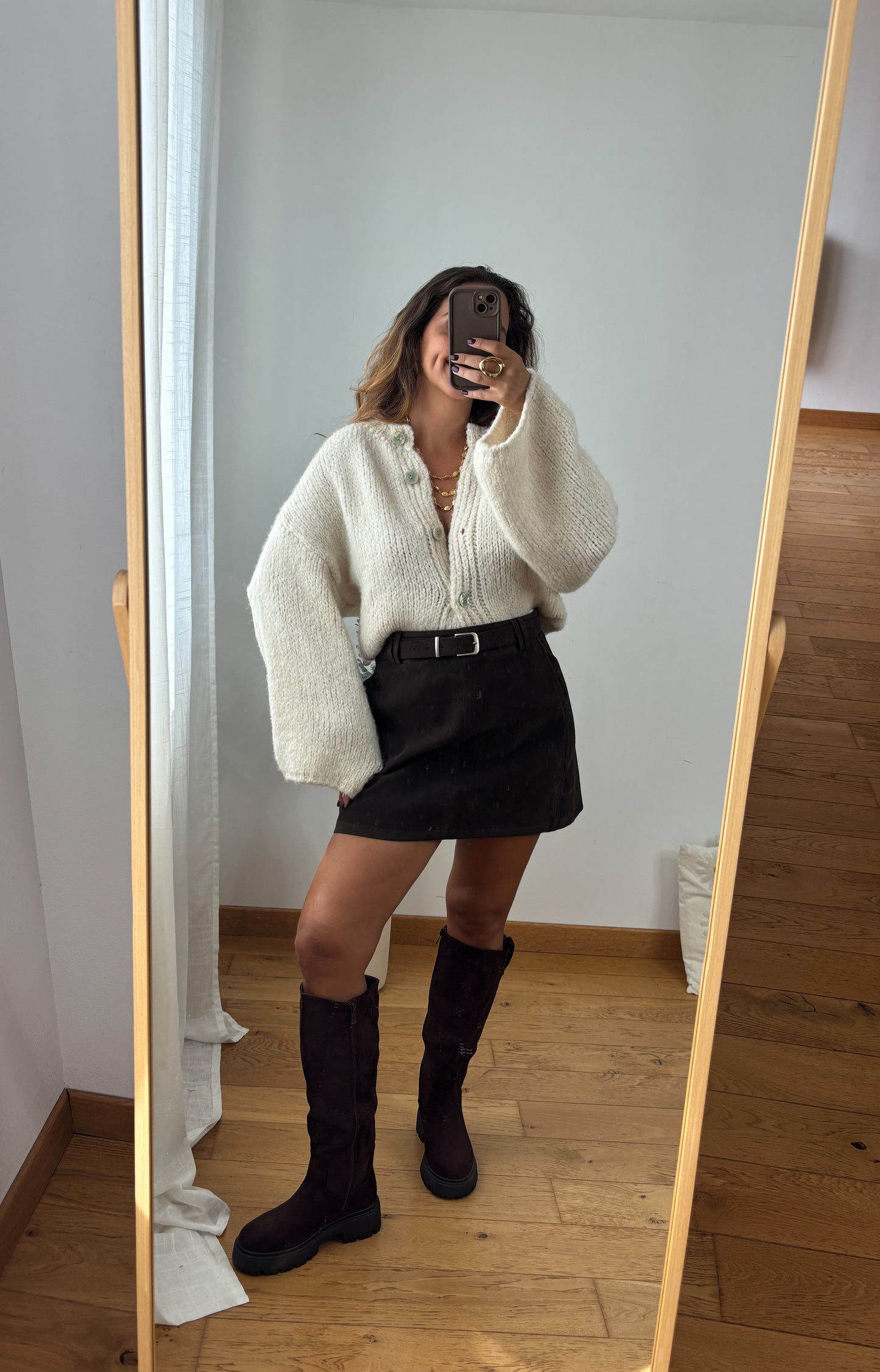 Gilet Lily- Ecru