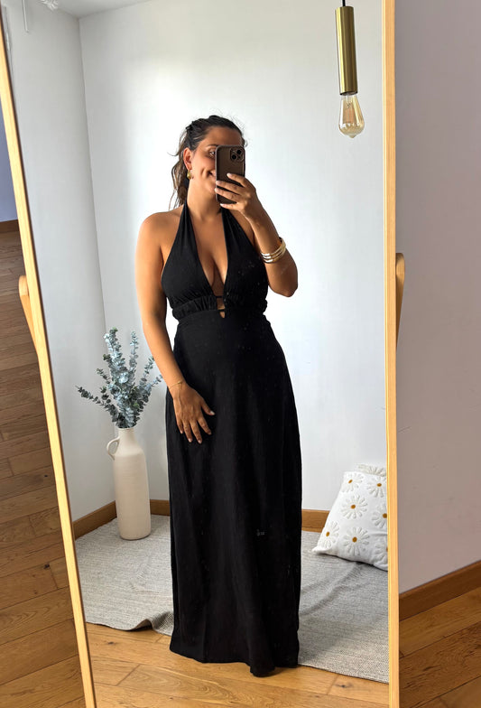 Robe Lin Carina noire