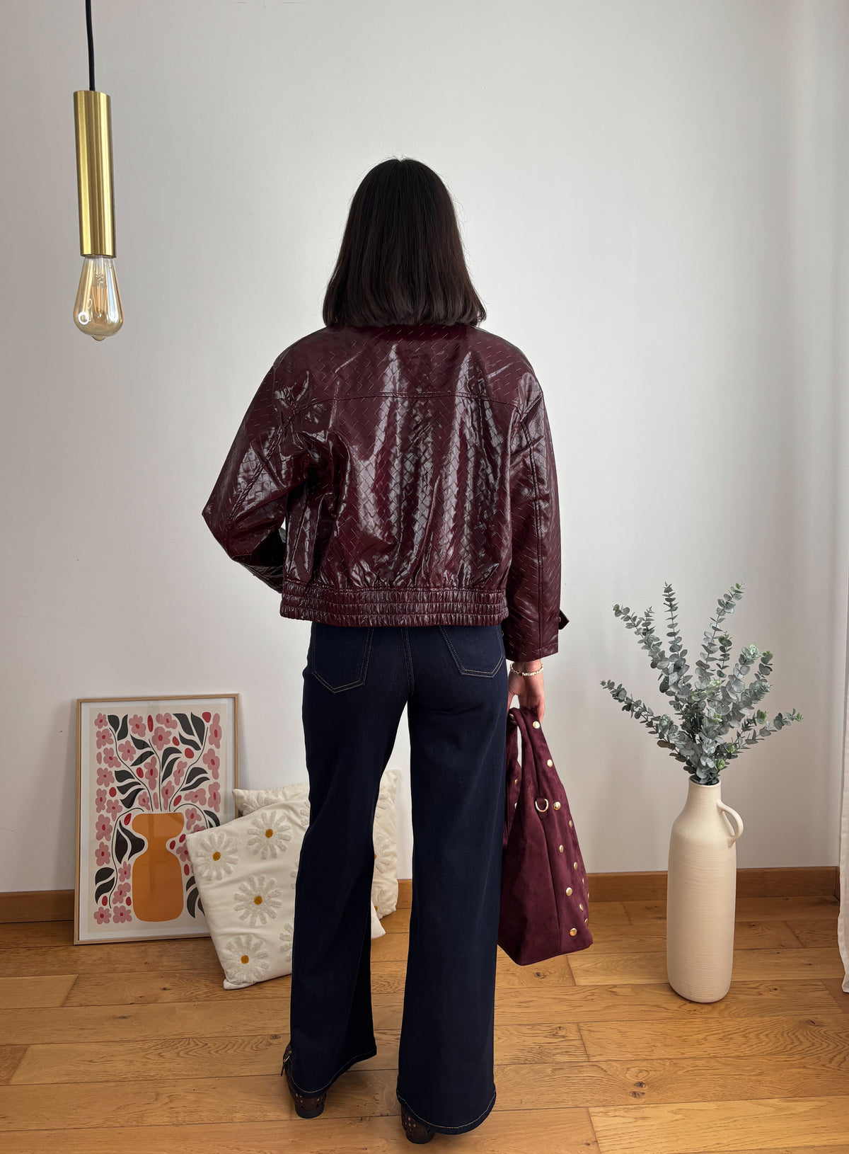Veste Cam Bordeaux