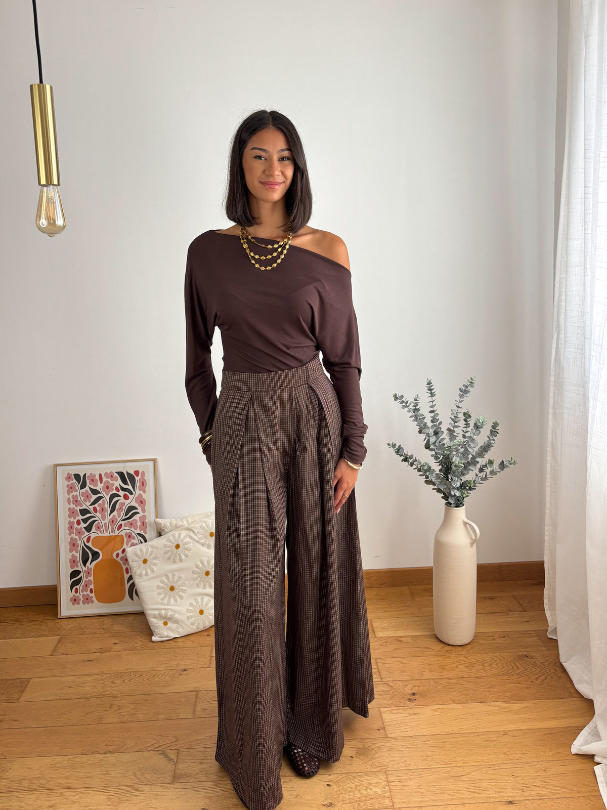 Top Sharon Chocolat