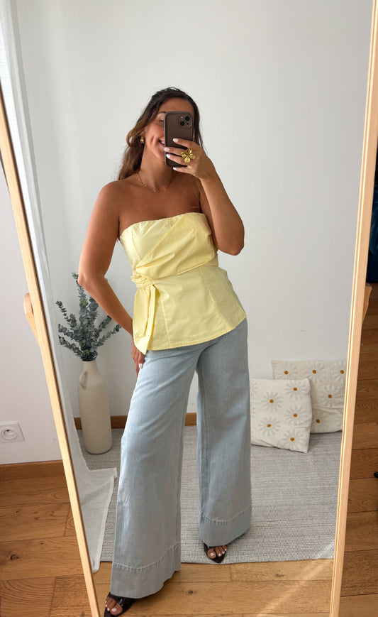 Top Andréa Jaune