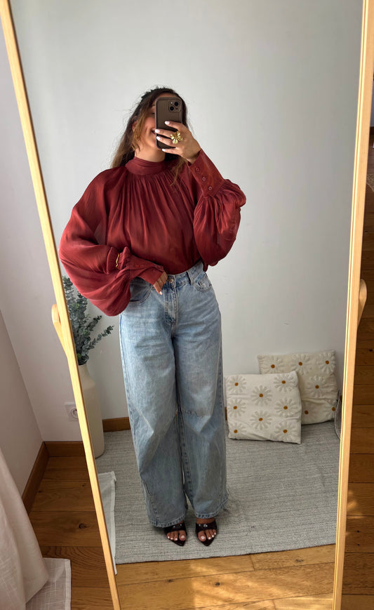 Blouse Bliss Terracotta