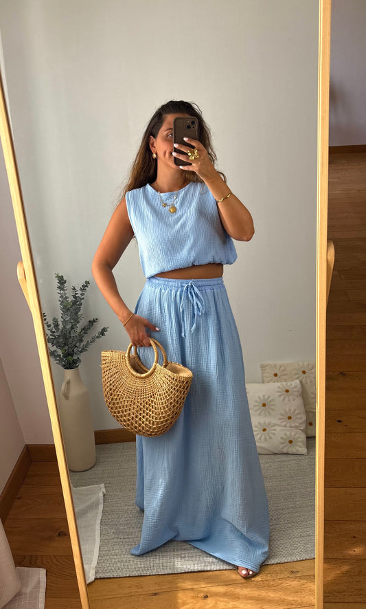 Ensemble Mina Bleu Ciel