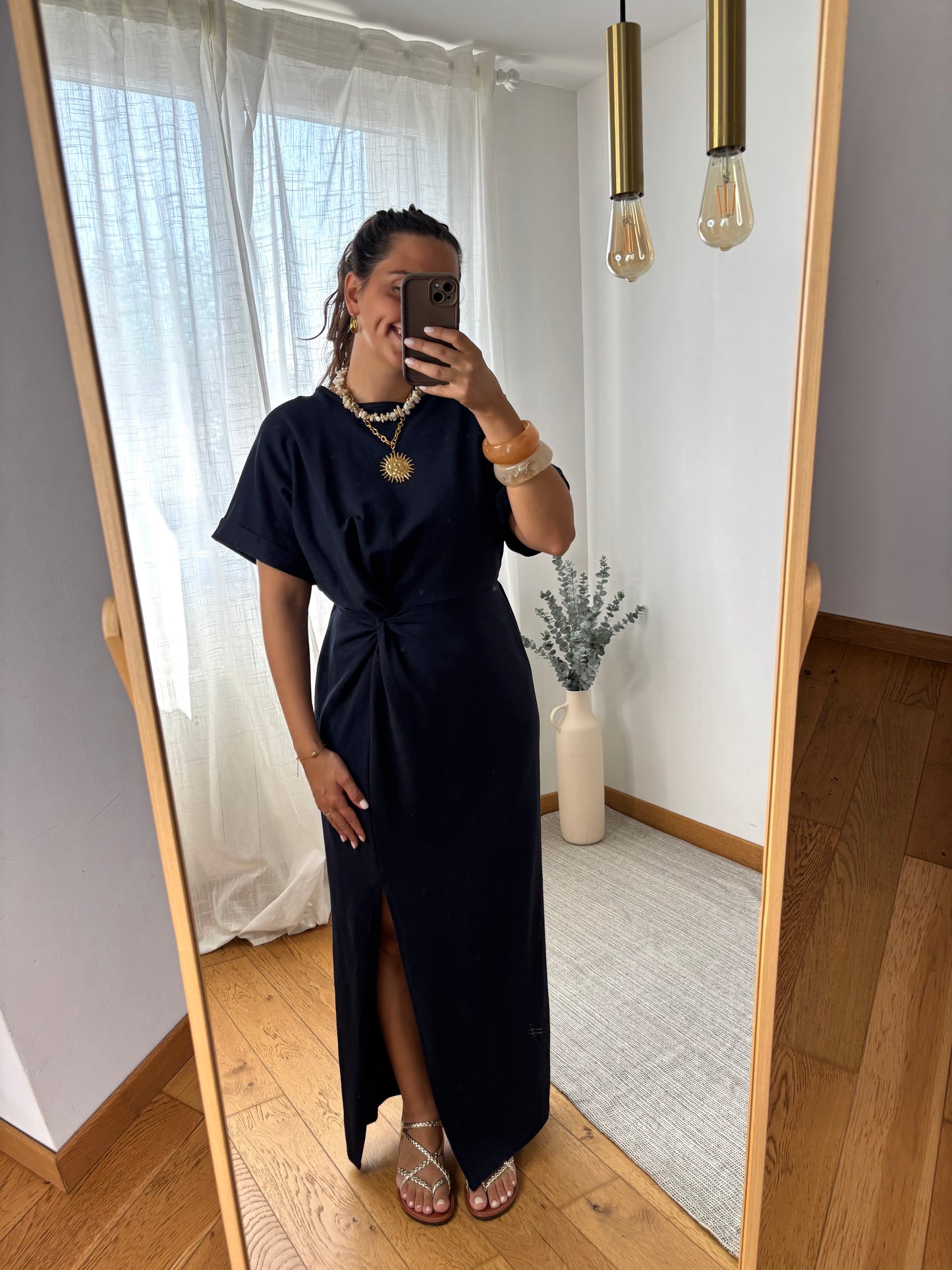 Robe Céline Bleu Marine